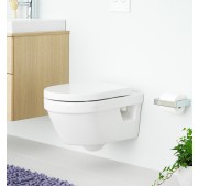 Vägghängd toalettstol Gustavsberg 5G84 Hygienic Flush